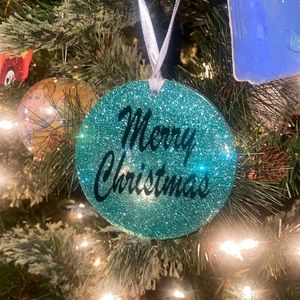 Handmade Resin Christmas Ornament